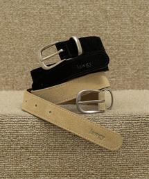 lawgy（ラウジー）の「brushed simple buckle square belt / ブラッシュドシンプルバックルスクエアベルト（ベルト）」