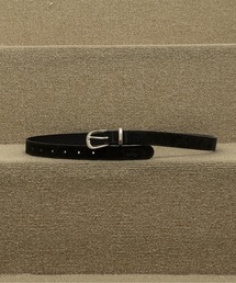 brushed simple buckle square belt / ブラッシュドシンプルバックルスクエアベルト