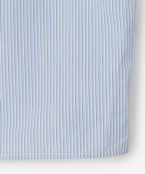 GYMPHLEX(ジムフレックス)の「Gymphlex | コットンブロード ショート ボタンダウン半袖シャツ STRIPE WOMEN(シャツ/ブラウス・レディース・ブルー系その他・14)」の6枚目の写真