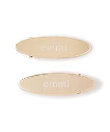 emmi（エミ）の「emmiロゴオーバルメタルヘアクリップ（その他ヘアアクセサリー）」