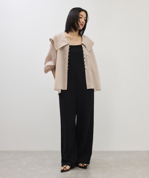 ADAM ET ROPE'(アダムエロペ)の「ワイドカラーブラウス(シャツ/ブラウス・レディース・ホワイト系その他/ベージュ系その他・FREE)」の21枚目の写真