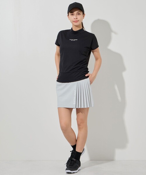JUN&ROPE'(ジュンアンドロペ)の「ウェーブグラフィックプルオーバー/UV・吸水速乾・接触冷感(Tシャツ/カットソー・レディース・ターコイズブルー/ブラック/ホワイト・S/XL/M/L)」の17枚目の写真