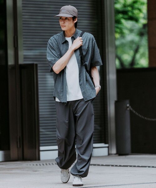 green label relaxing（グリーンレーベルリラクシング）の「Dot Air ワイド スノー イージー パンツ -ストレッチ-（その他パンツ・メンズ・オリーブ/ブラック/グレー・XL/L/M/S）」の4枚目の写真