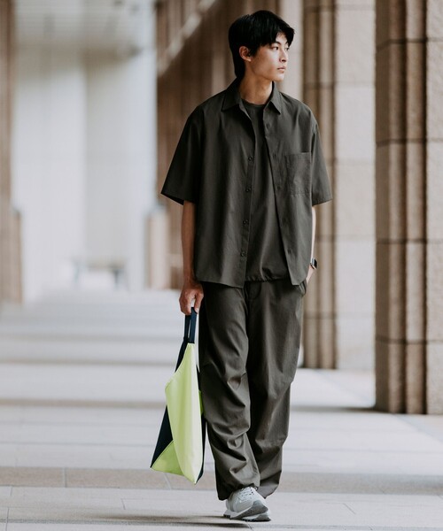green label relaxing（グリーンレーベルリラクシング）の「Dot Air ワイド スノー イージー パンツ -ストレッチ-（その他パンツ・メンズ・オリーブ/ブラック/グレー・XL/L/M/S）」の5枚目の写真