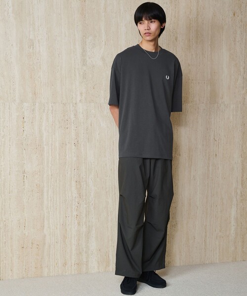 green label relaxing（グリーンレーベルリラクシング）の「Dot Air ワイド スノー イージー パンツ -ストレッチ-（その他パンツ・メンズ・オリーブ/ブラック/グレー・XL/L/M/S）」の8枚目の写真