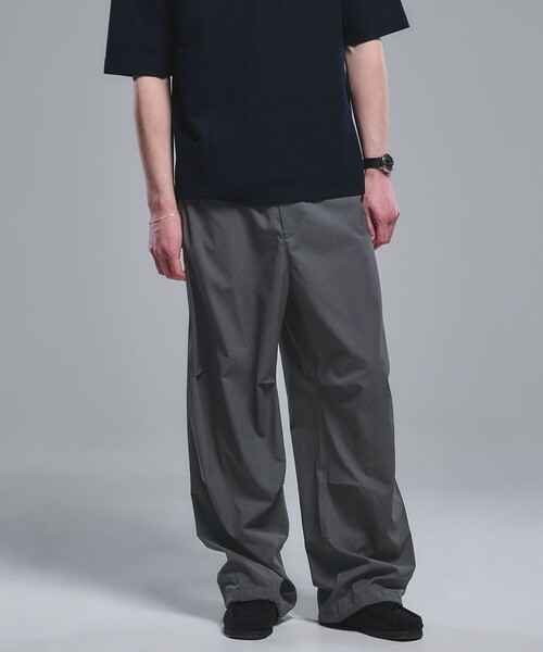green label relaxing（グリーンレーベルリラクシング）の「Dot Air ワイド スノー イージー パンツ -ストレッチ-（その他パンツ・メンズ・オリーブ/ブラック/グレー・XL/L/M/S）」の14枚目の写真