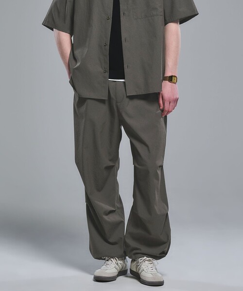 green label relaxing（グリーンレーベルリラクシング）の「Dot Air ワイド スノー イージー パンツ -ストレッチ-（その他パンツ・メンズ・オリーブ/ブラック/グレー・XL/L/M/S）」の17枚目の写真