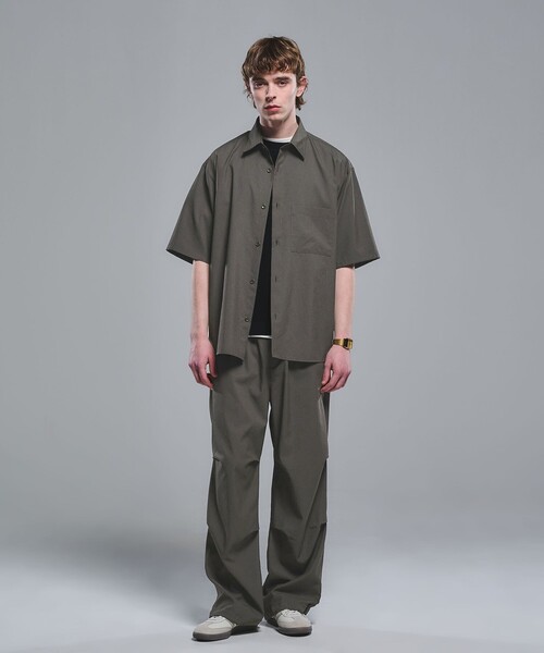 green label relaxing（グリーンレーベルリラクシング）の「Dot Air ワイド スノー イージー パンツ -ストレッチ-（その他パンツ・メンズ・オリーブ/ブラック/グレー・XL/L/M/S）」の18枚目の写真
