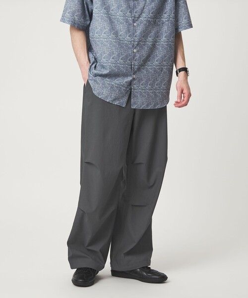 green label relaxing（グリーンレーベルリラクシング）の「Dot Air ワイド スノー イージー パンツ -ストレッチ-（その他パンツ・メンズ・オリーブ/ブラック/グレー・XL/L/M/S）」の20枚目の写真