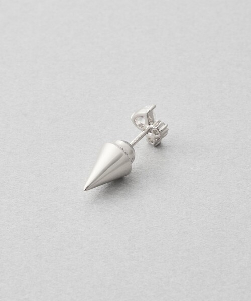 Jouete（ジュエッテ）の「[バックキャッチピアス] ジルコニア スタッズ（ピアス（片耳用）・レディース・イエローゴールド/プラチナム・FREE）」の4枚目の写真