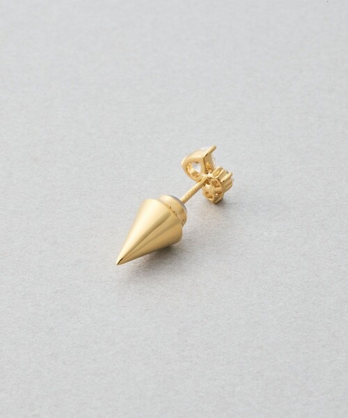 Jouete（ジュエッテ）の「[バックキャッチピアス] ジルコニア スタッズ（ピアス（片耳用）・レディース・イエローゴールド/プラチナム・FREE）」の12枚目の写真