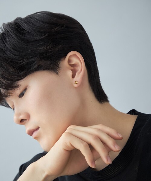 Jouete（ジュエッテ）の「[バックキャッチピアス] ジルコニア スタッズ（ピアス（片耳用）・レディース・イエローゴールド/プラチナム・FREE）」の18枚目の写真