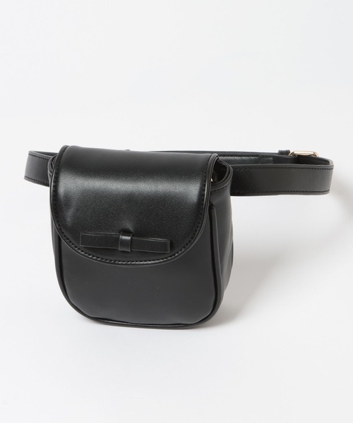 Heather（ヘザー）の「2WAYリボンミニBAG　703754（ショルダーバッグ・レディース・ブラック/アイボリー/ピンク・ONE SIZE）」の12枚目の写真