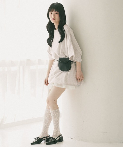 Heather（ヘザー）の「2WAYリボンミニBAG　703754（ショルダーバッグ・レディース・ブラック/アイボリー/ピンク・ONE SIZE）」の10枚目の写真