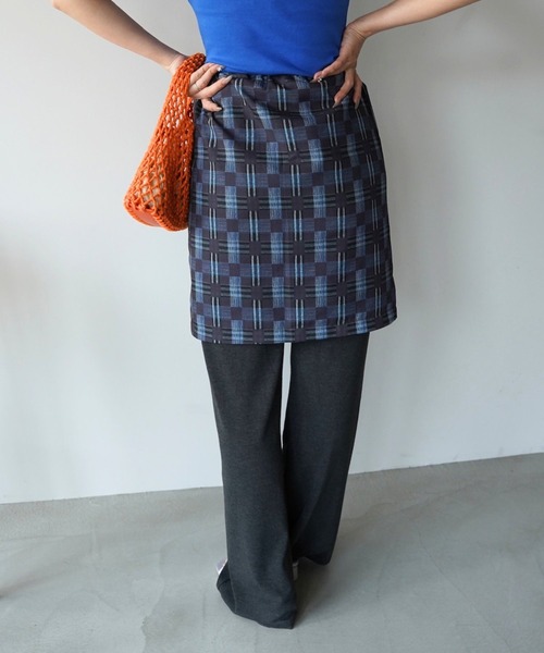 SANSeLF(サンセルフ)の「【SANSeLF】2WAYチェックチューブトップス saw26s075(その他トップス・レディース・マルチ・FREE)」の8枚目の写真