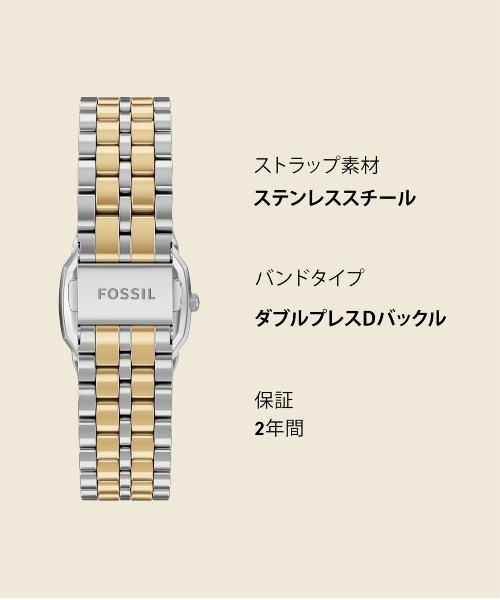 FOSSIL(フォッシル)の「フォッシル 腕時計 レディース アナログ ステンレス ES5480(アナログ腕時計・レディース・マルチ・FREE)」の10枚目の写真