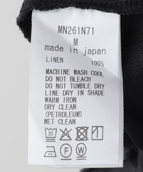 La TOTALITE(ラトータリテ)の「【洗える】Munich/ミューニック リネンサロペット(ワンピース・レディース・ベージュ/ブラック・FREE)」の12枚目の写真