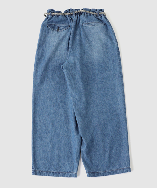 JOURNAL STANDARD J.S HOMESTEAD(ジャーナルスタンダードホームステッド)の「J.S.Homestead / コットン リネン デニム パンツ(その他パンツ・メンズ・コバルトブルー・MEDIUM/LARGE)」の6枚目の写真
