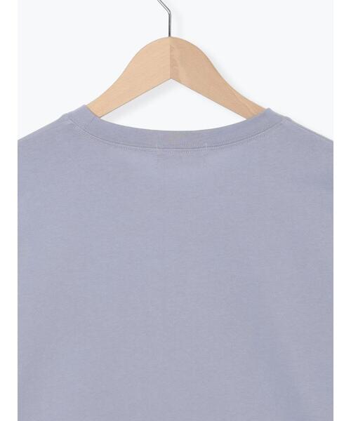 Samansa Mos2（サマンサ モスモス）の「【メルヘン×Samansa Mos2】レース貼りTシャツ（Tシャツ/カットソー・レディース・チャコールグレー/ブルー/オフホワイト・F）」の5枚目の写真