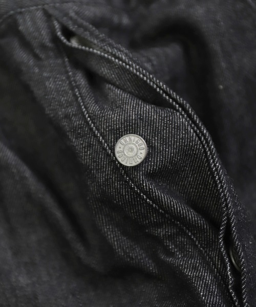 OMNIGOD（オムニゴッド）の「[OMNIGOD mens / オムニゴッド] 10ozブラックデニム 5Pイージールーズジーンズ（デニムパンツ・メンズ・ブラック・3/2）」の10枚目の写真