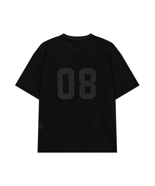 COVERNAT(カバーナット)の「VネックメッシュTシャツブラック(Tシャツ/カットソー・レディース・その他・SMALL/MEDIUM/LARGE/X-LARGE/XX-LARGE/X-SMALL)」の2枚目の写真