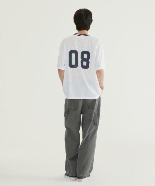 COVERNAT(カバーナット)の「VネックメッシュTシャツブラック(Tシャツ/カットソー・レディース・その他・SMALL/MEDIUM/LARGE/X-LARGE/XX-LARGE/X-SMALL)」の5枚目の写真