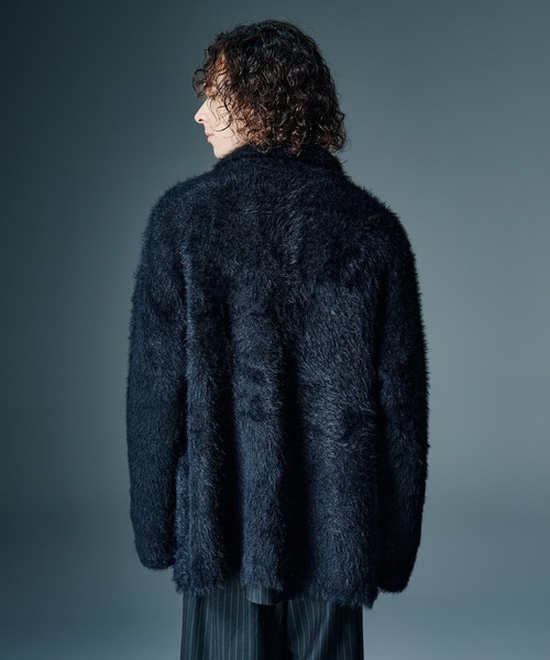 glamb（グラム）の「Nylon Feather Tailored Jacket / ナイロンフェザーテーラードジャケット（テーラードジャケット・メンズ・ブラック/カーキ・S/M/L）」の9枚目の写真