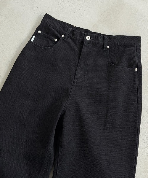 Perushu(ペルーシュ)の「VINTAGE WASHED BOOTSCUT DENIM/ヴィンテージ ウォッシュド ブーツカット デニム(デニムパンツ・メンズ・インディゴブルー/ブラック・LARGE/MEDIUM/SMALL)」の14枚目の写真