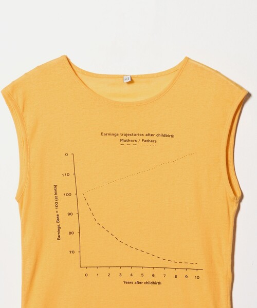 Steven Alan（スティーブンアラン）の「＜BASERANGE＞UNSEEN TANKTOP/タンクトップ（Tシャツ/カットソー・レディース・ベージュ・M）」の7枚目の写真