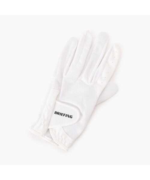 BRIEFING(ブリーフィング)の「【BRIEFING GOLF/ブリーフィングゴルフ】LIGHT GLOVE-L(ゴルフグッズ・メンズ・ホワイト・L/XS/S/M)」の1枚目の写真