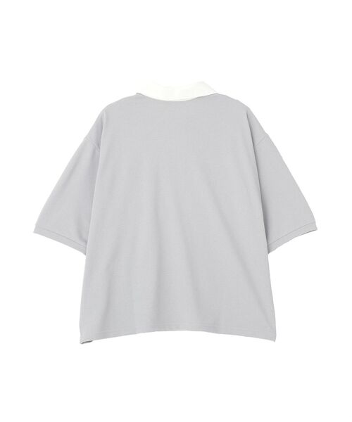 AMERICAN HOLIC（アメリカンホリック）の「【マルチ機能】カノコポロシャツ（ポロシャツ・レディース・グレー/ネイビー・L/M）」の20枚目の写真