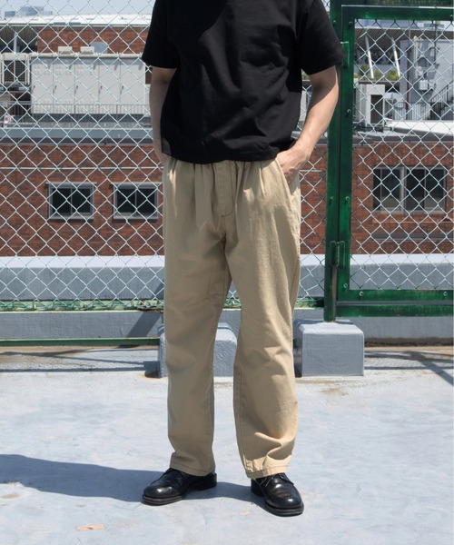 UNIVERSAL OVERALL(ユニバーサルオーバーオール)の「CHILLPAN TAPERED/チルパンツ/ライトダックパンツ/テーパードパンツ(その他パンツ・メンズ・ブラック/グレー/ベージュ/ネイビー・L/M)」の3枚目の写真