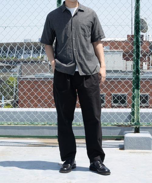 UNIVERSAL OVERALL(ユニバーサルオーバーオール)の「CHILLPAN TAPERED/チルパンツ/ライトダックパンツ/テーパードパンツ(その他パンツ・メンズ・ブラック/グレー/ベージュ/ネイビー・L/M)」の1枚目の写真