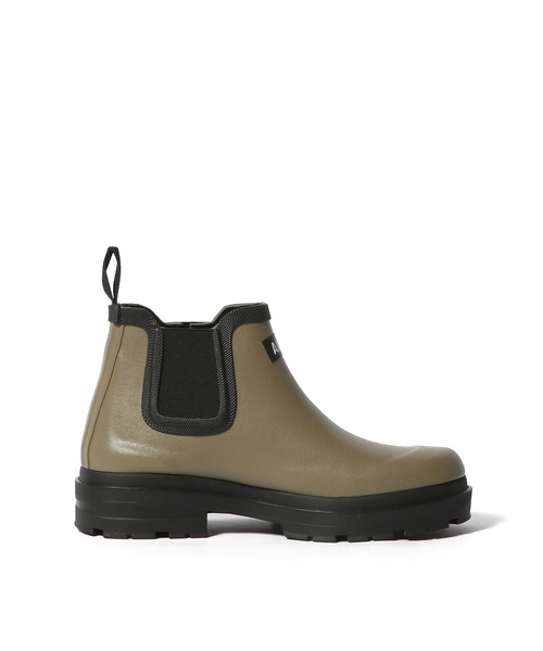 AIGLE（エーグル）の「AIGLE / チェルシーレイン ラバーブーツ（レインシューズ・レディース・ブラック/ベージュ・38/36/37）」の3枚目の写真