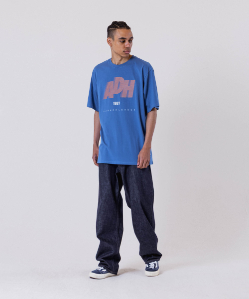 ALL DAY HOOPS(オールデイフープス)の「ADH サマリーグ オーバーサイズ 半袖Tシャツ ブルー(Tシャツ/カットソー・メンズ・その他・1/2/3/WOMENS)」の6枚目の写真