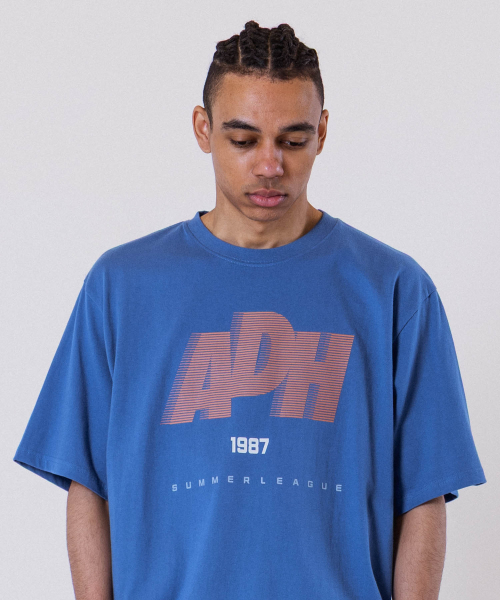 ALL DAY HOOPS(オールデイフープス)の「ADH サマリーグ オーバーサイズ 半袖Tシャツ ブルー(Tシャツ/カットソー・メンズ・その他・1/2/3/WOMENS)」の8枚目の写真