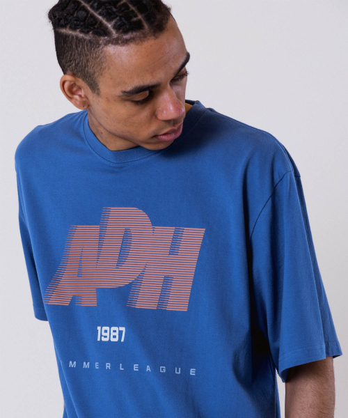 ALL DAY HOOPS(オールデイフープス)の「ADH サマリーグ オーバーサイズ 半袖Tシャツ ブルー(Tシャツ/カットソー・メンズ・その他・1/2/3/WOMENS)」の9枚目の写真
