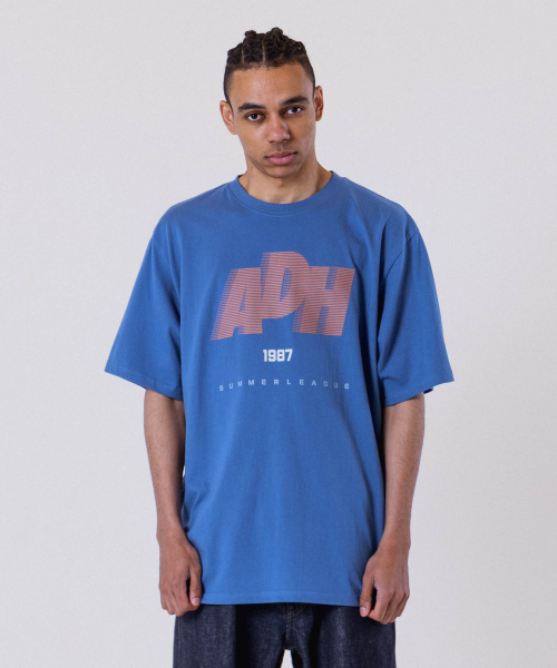 ALL DAY HOOPS(オールデイフープス)の「ADH サマリーグ オーバーサイズ 半袖Tシャツ ブルー(Tシャツ/カットソー・メンズ・その他・1/2/3/WOMENS)」の10枚目の写真