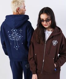 SEQUENZ（シークエンズ）の「ジップアップパーカー（パーカー）」