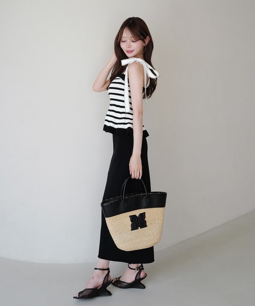 セール】MARINA PEPLUM KNIT SET UP（ワンピース）｜EIMY ISTOIRE