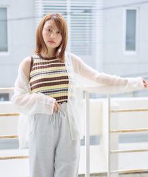 シースルー」に該当するレディースのシャツ/ブラウスファッション通販