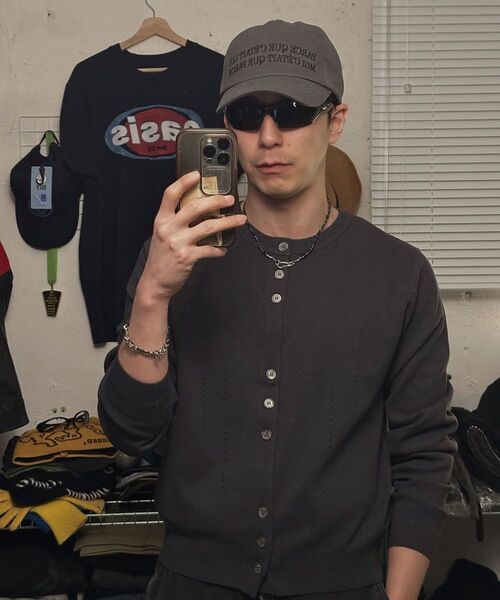 MISEKISEOUL MEN(ミセキソウルメンズ)の「Dual knit cardigan CHARCOAL(カーディガン/ボレロ・メンズ・その他・1/2)」の6枚目の写真