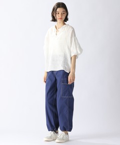40リネンワッシャー Vスキッパーシャツ（シャツ/ブラウス）｜JOURNAL