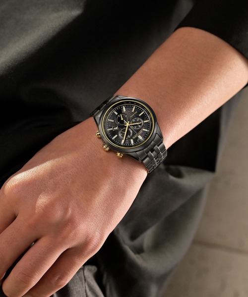 CITIZEN(シチズン)の「【LIGHT in BLACK 限定モデル】CITIZEN COLLECTION シチズンコレクション 光発電エコ・ドライブ AT2576-68E(アナログ腕時計・メンズ・ブラック・FREE)」の7枚目の写真