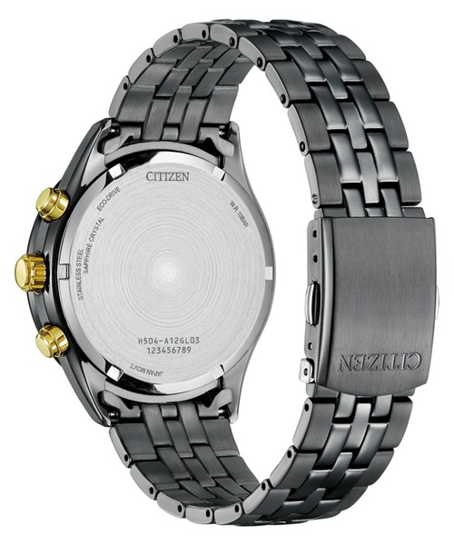 CITIZEN(シチズン)の「【LIGHT in BLACK 限定モデル】CITIZEN COLLECTION シチズンコレクション 光発電エコ・ドライブ AT2576-68E(アナログ腕時計・メンズ・ブラック・FREE)」の2枚目の写真
