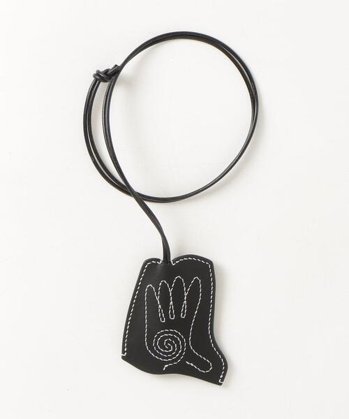 The Make Happy Studio（ザメイクハッピーストゥディオ）の「The Make Happy Studio/ザメイクハッピーストゥディオ/TMHS key crochet（ネックレス・メンズ・ブルー/キャメル/タン/ブラック系その他・F）」の2枚目の写真