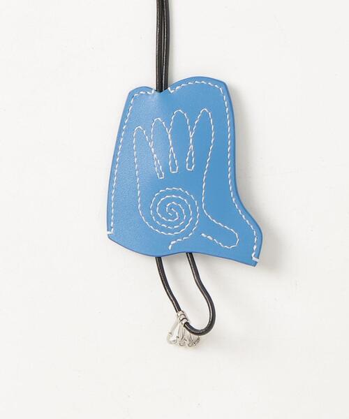The Make Happy Studio（ザメイクハッピーストゥディオ）の「The Make Happy Studio/ザメイクハッピーストゥディオ/TMHS key crochet（ネックレス・メンズ・ブルー/キャメル/タン/ブラック系その他・F）」の5枚目の写真