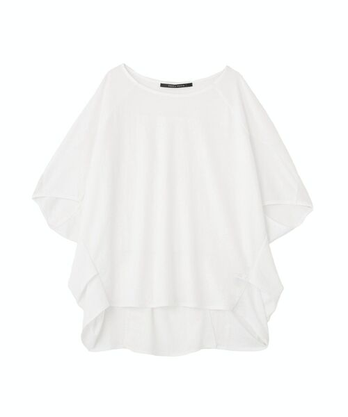 YECCA VECCA(イェッカヴェッカ)の「異素材切替バックデザインプルオーバー(Tシャツ/カットソー・レディース・ネイビー/オフホワイト/カーキ・FREE)」の11枚目の写真
