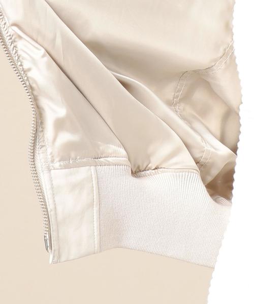 BEAUTY&YOUTH UNITED ARROWS（ビューティーアンドユースユナイテッドアローズ）の「BY ∴ コールドマーセ ギャバ MA-1◆（MA-1・メンズ・ネイビー/オリーブ/ナチュラル・LARGE/X-LARGE/MEDIUM/SMALL）」の16枚目の写真