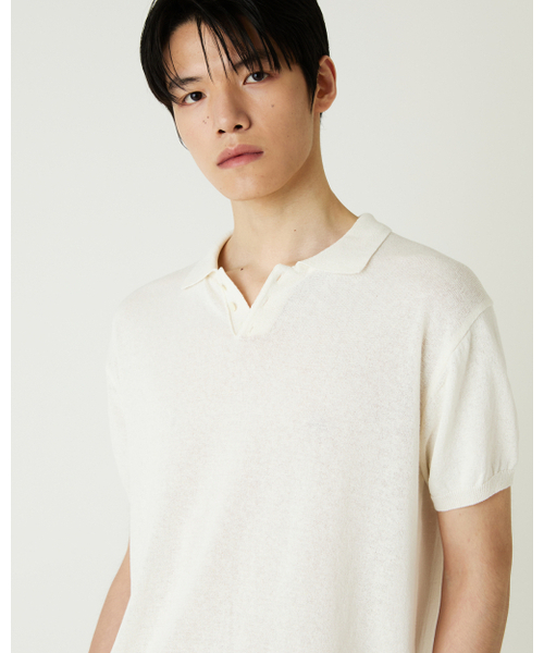 THEENDQUESTION(ジエンドクエスチョン)の「Cotton linen collar knit top / IVORY(ニット/セーター・レディース・その他・1/2)」の13枚目の写真